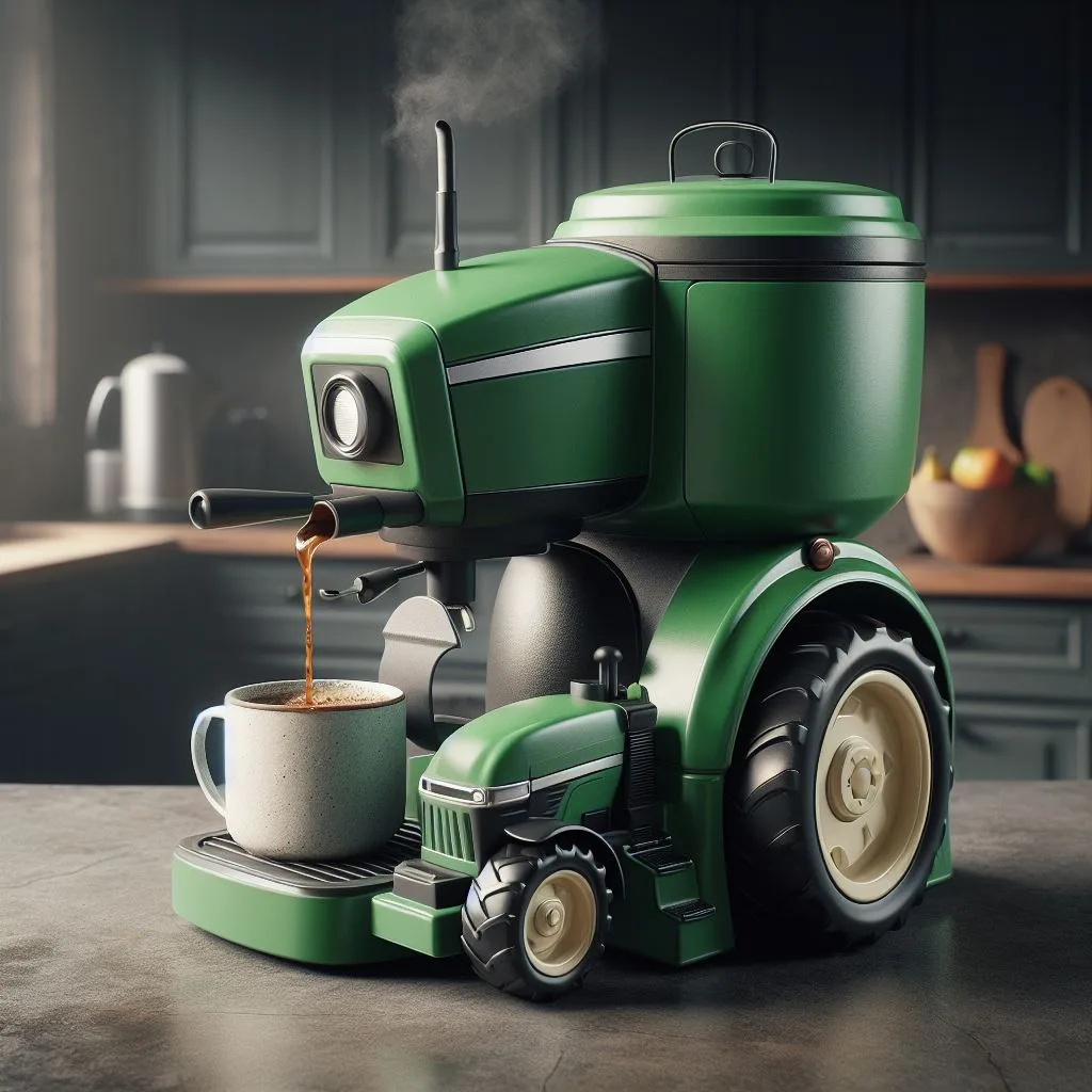 Tractor Shaped Coffee Makers: Navigating Your Day with a Blend of Flavor and Fun