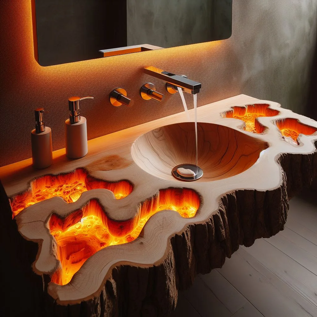Information about the famous person Nature's Artistry: The Unique Tree Stump Hand Basin for Your Bathroom