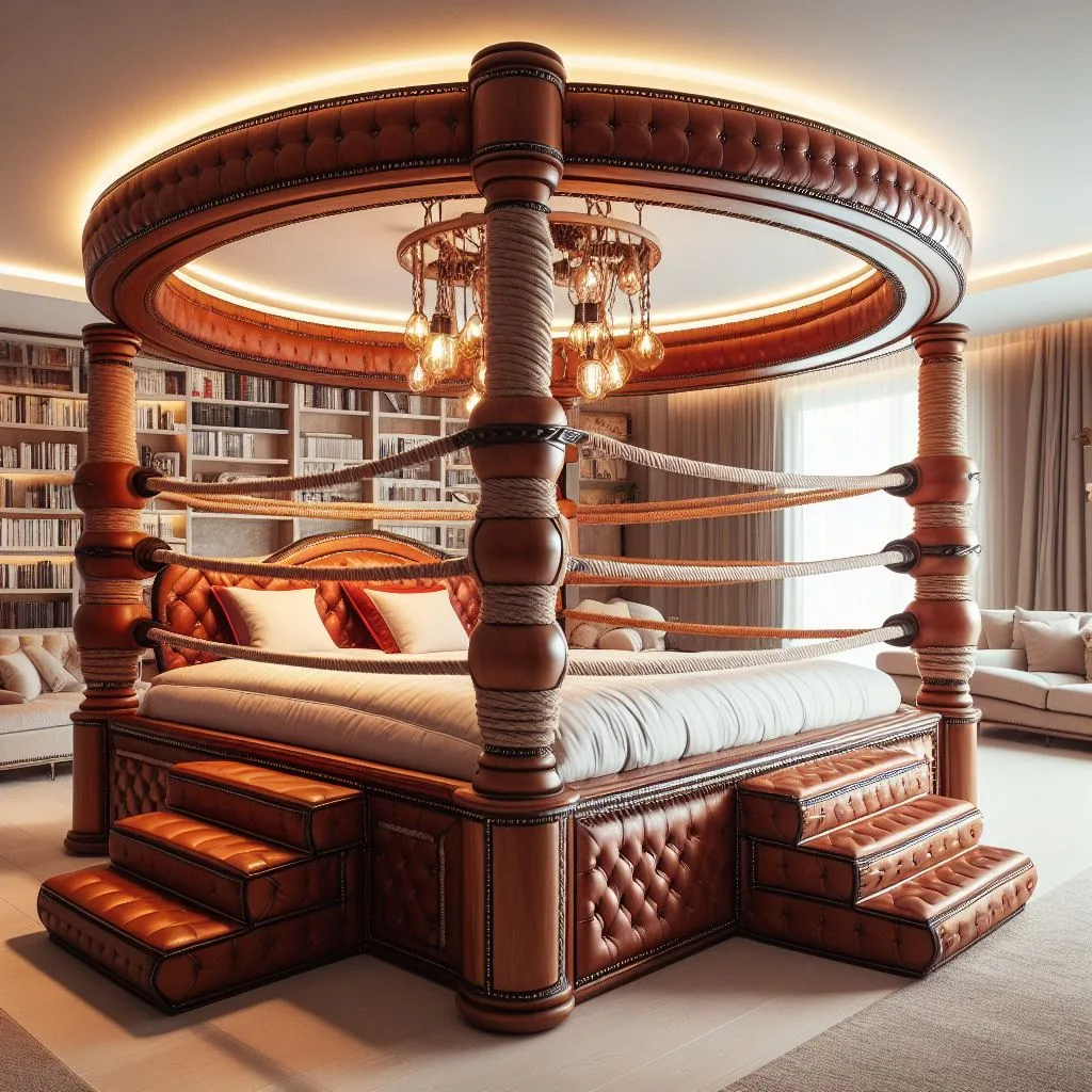 Information about the famous person Indulge in Champion Comfort: The Boxing Ring-Inspired Bed