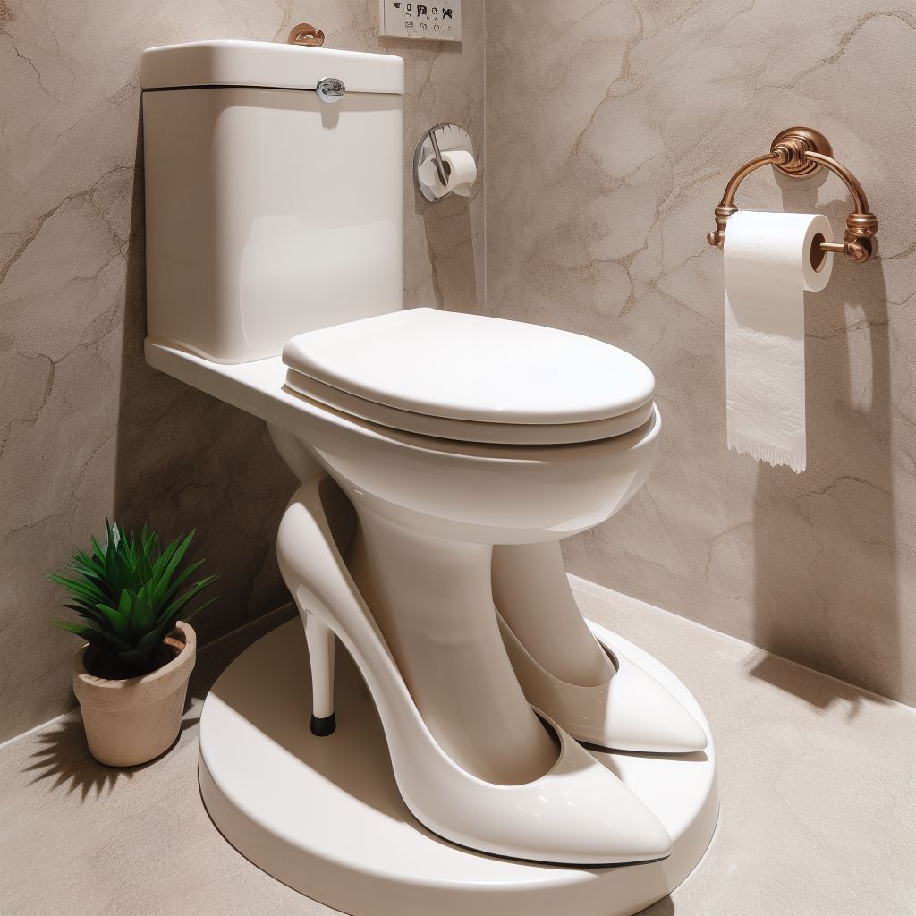 Information about the famous person Enhance your comfort: Toilets designed from feet wearing high heels