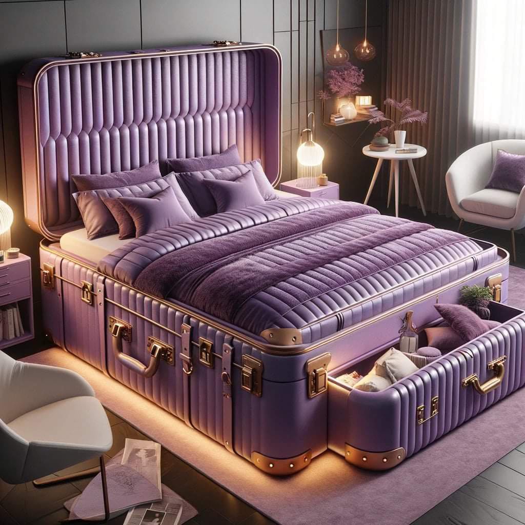 Information about the famous person Sleep in Style: The Suitcase Bed for Adventurous Dreamers