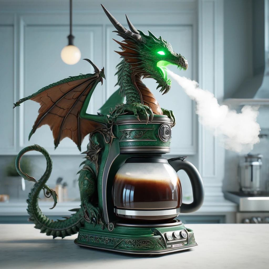 Information about the famous person Legendary coffee maker: Dragon coffee maker for an enchanting start to the day
