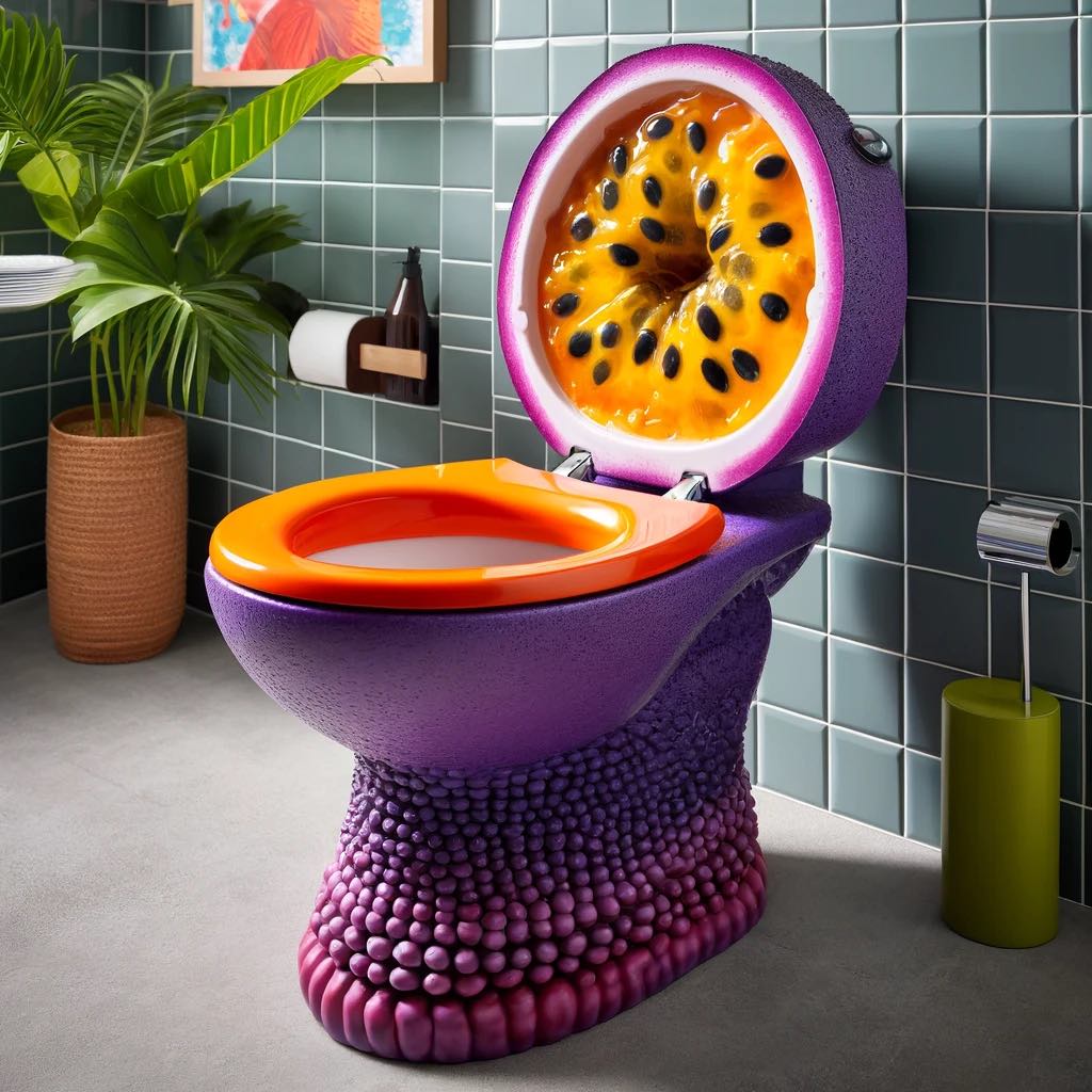 Information about the famous person Nature's Delight: Fruit-Shaped Toilets for a Fun and Fresh Bathroom Atmosphere