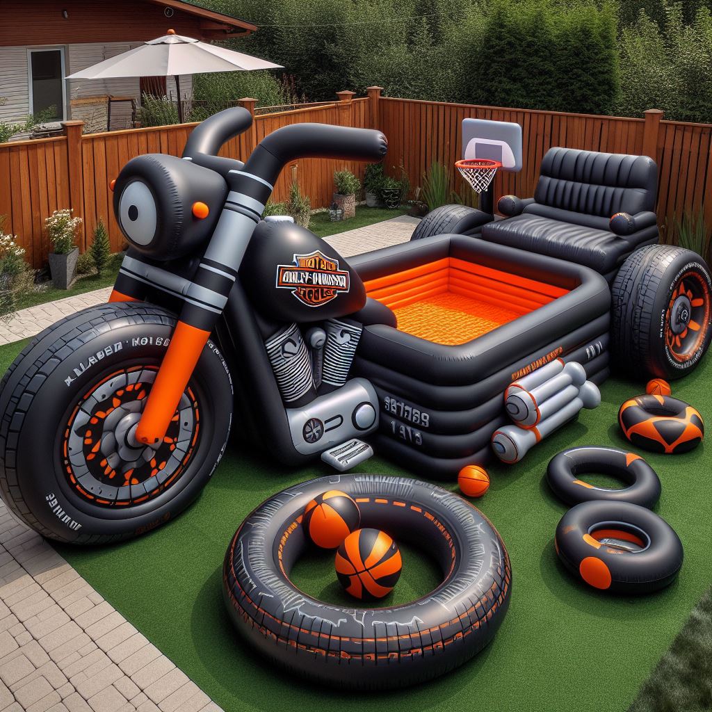 Information about the famous person Rev Up Your Swim: Harley Davidson Motor Pool for a Thrilling Aquatic Experience