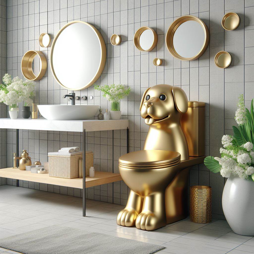 Information about the famous person Unique and fun amenities: Animal-shaped toilets provide a playful bathroom experience
