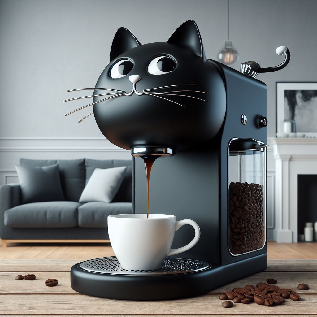 Information about the famous person Unique coffee maker: The Cat Coffee Machine for Cat Lovers and Coffee Enthusiasts