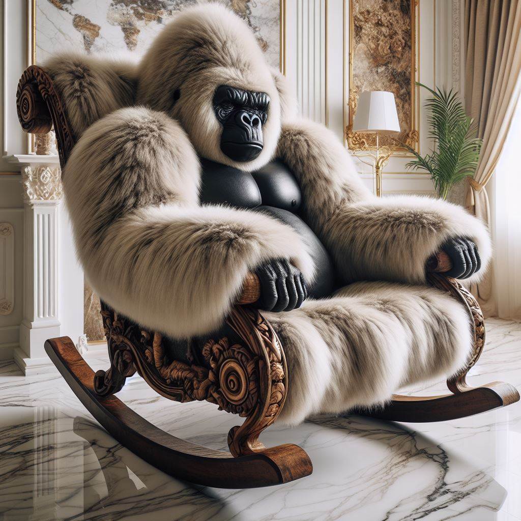 Information about the famous person Whimsical Comfort: Giant Animal-Shaped Rocking Chairs for Playful Relaxation