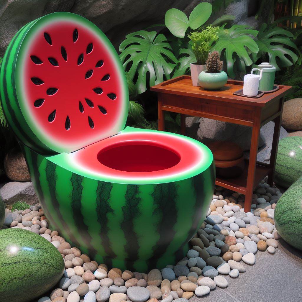 Information about the famous person Nature's Delight: Fruit-Shaped Toilets for a Fun and Fresh Bathroom Atmosphere