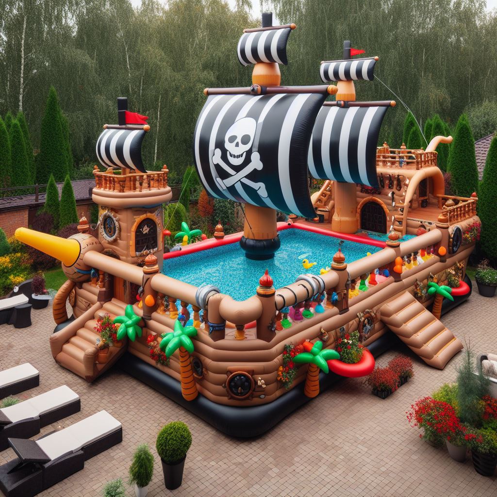 Information about the famous person Set Sail for Fun: Inflatable Pirate Ship Pool for Swashbuckling Adventures
