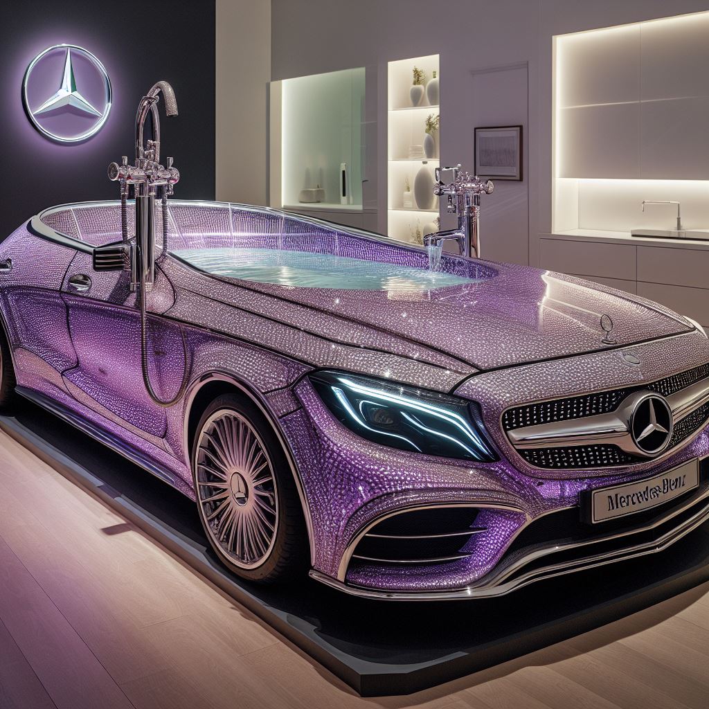 Information about the famous person Opulent Relaxation: Mercedes Crystal Bathtub for an Opulent Bathing Experience