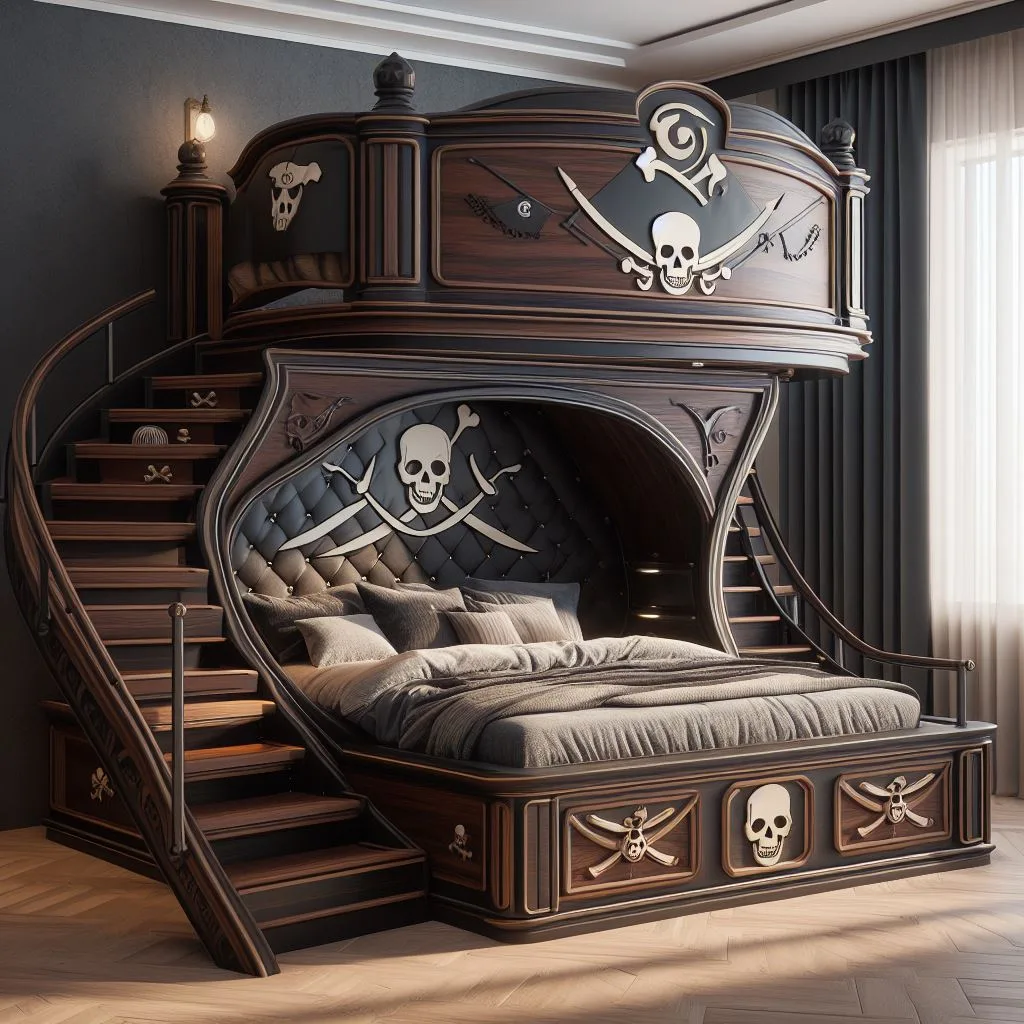Information about the famous person Adventure Dreams: Pirate Ship Bunk Beds for High Seas Adventures