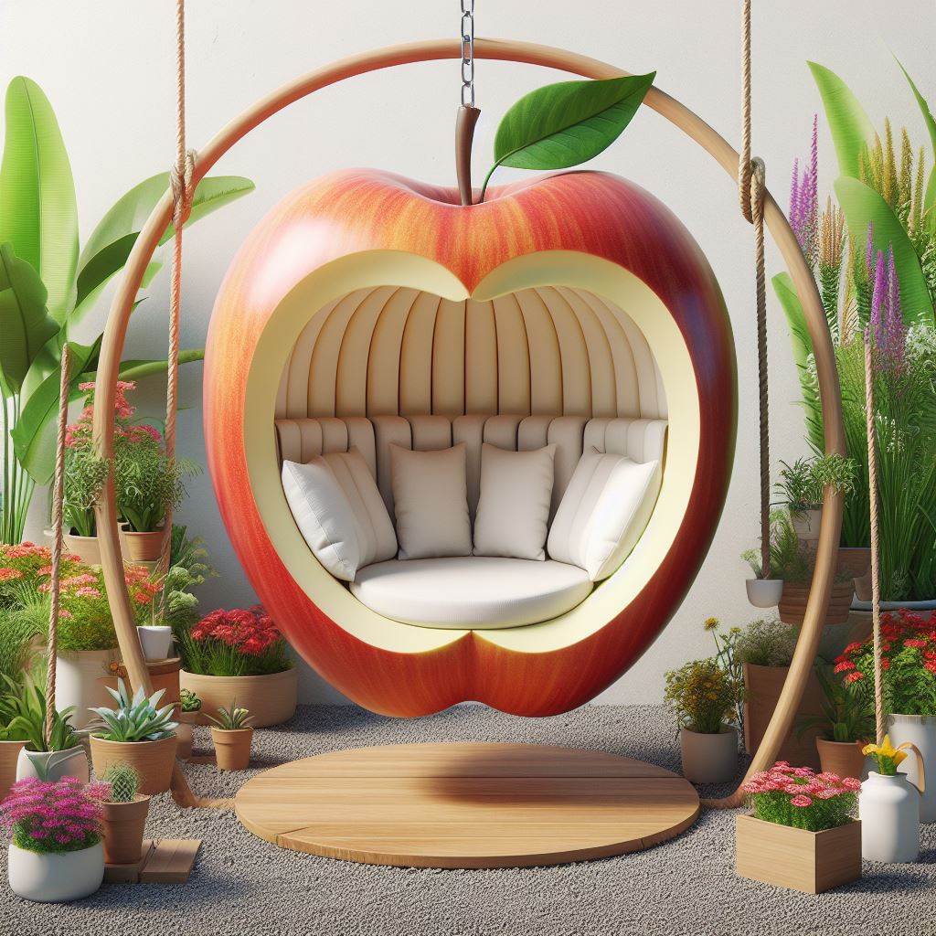Information about the famous person The joy of relaxation: Fruit-shaped chairs for a fun and fresh outdoor experience