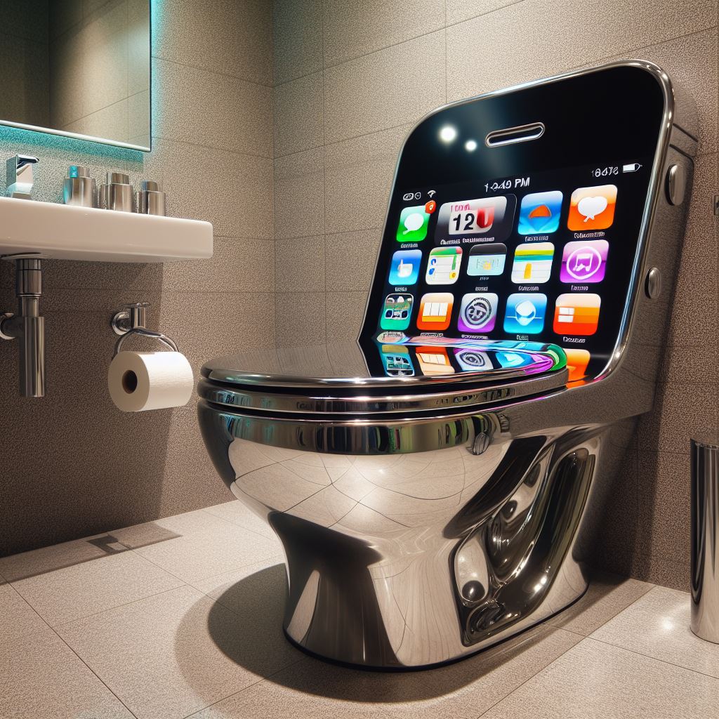 Information about the famous person Smart toilet: iPhone Toilet for a Cutting-Edge Bathroom Experience