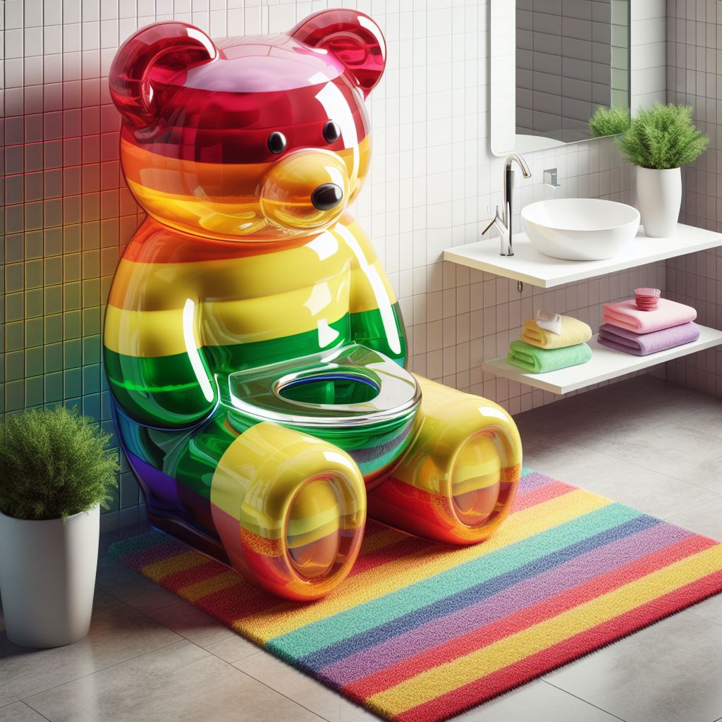 Information about the famous person Sweet Toilets: Gummy Bear Toilets for a Playful Bathroom Experience