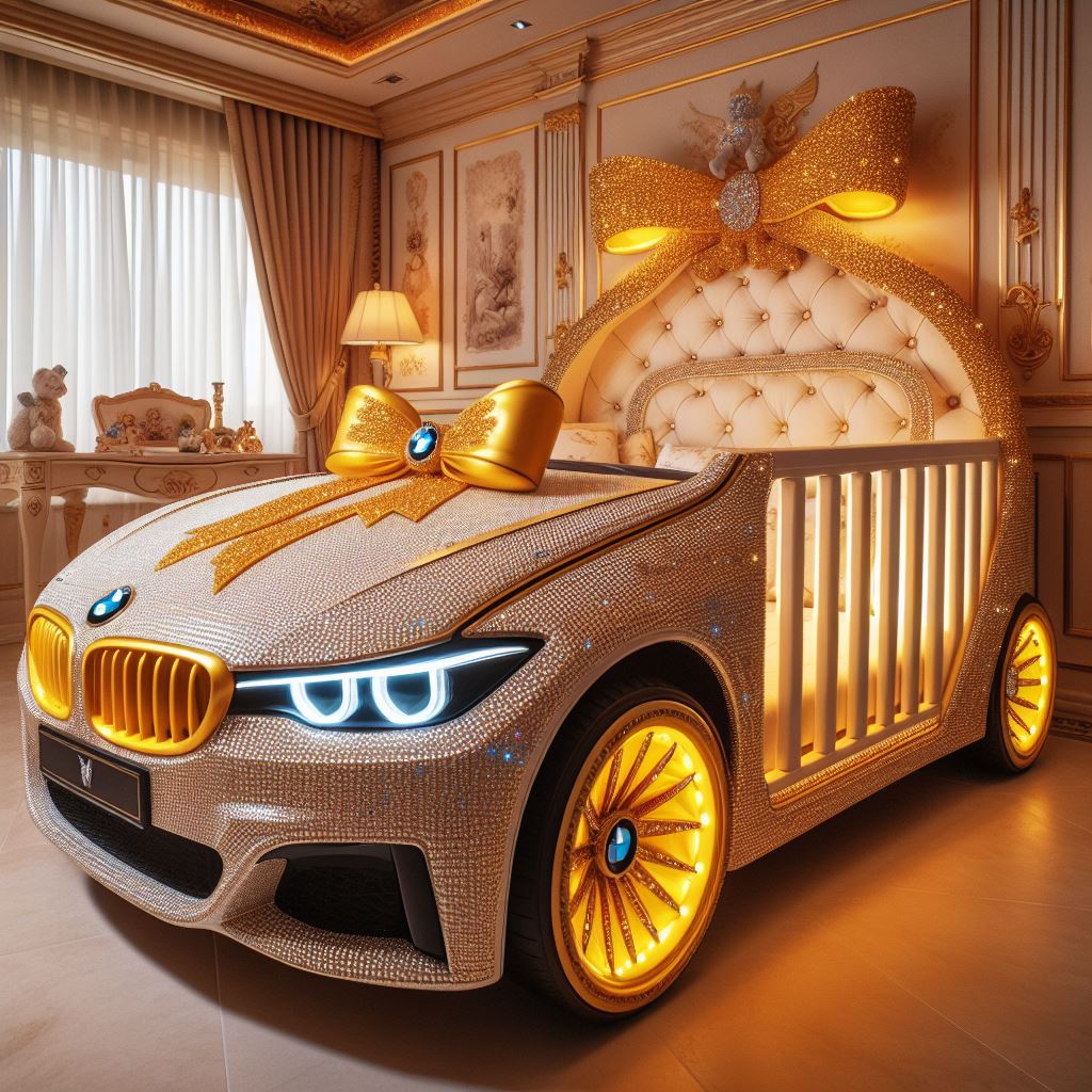 Information about the famous person Luxury Dreams: BMW Car-Shaped Baby Crib for Your Little VIP