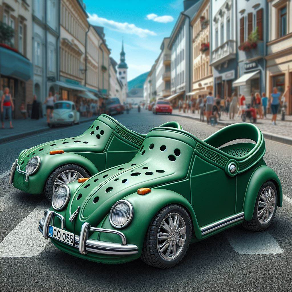 Information about the famous person Retro style: Volkswagen-shaped Crocs sandals bring classic and uniqueness to you
