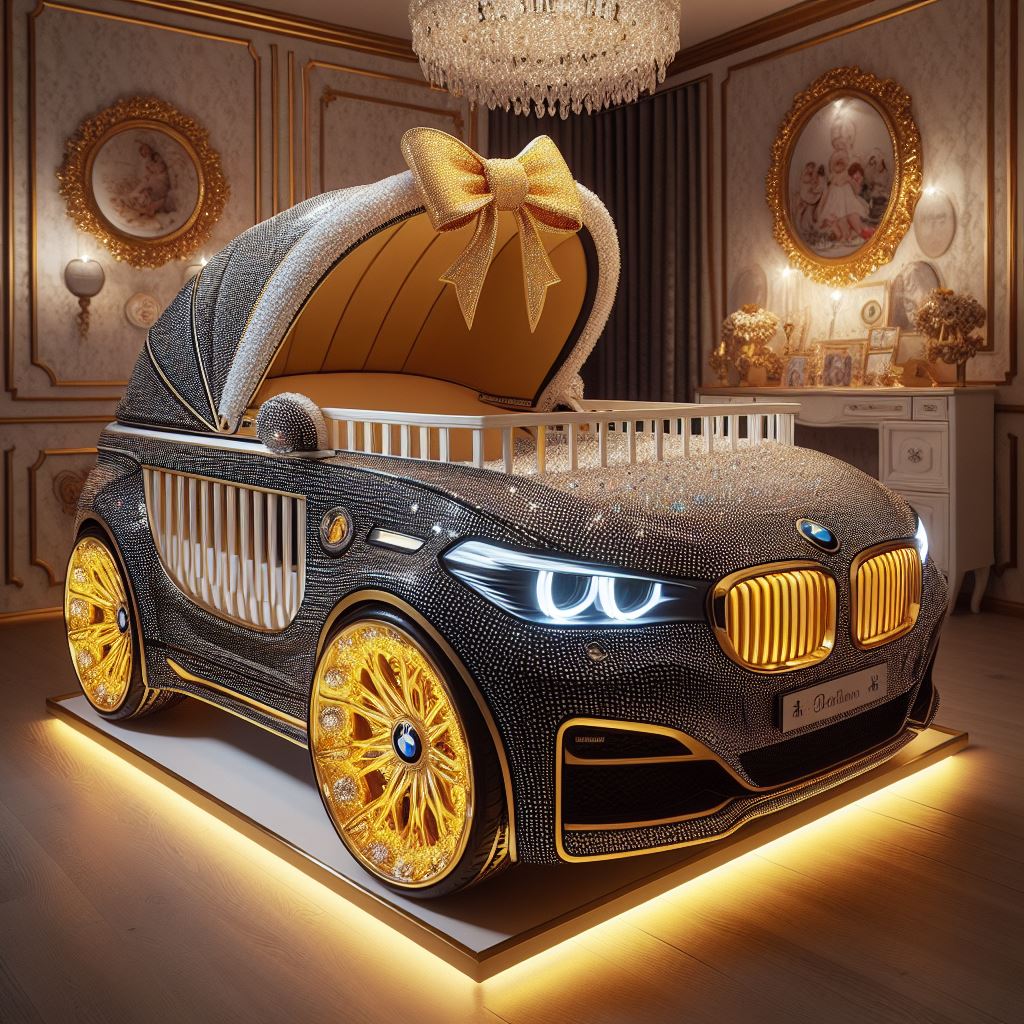 Information about the famous person Luxury Dreams: BMW Car-Shaped Baby Crib for Your Little VIP