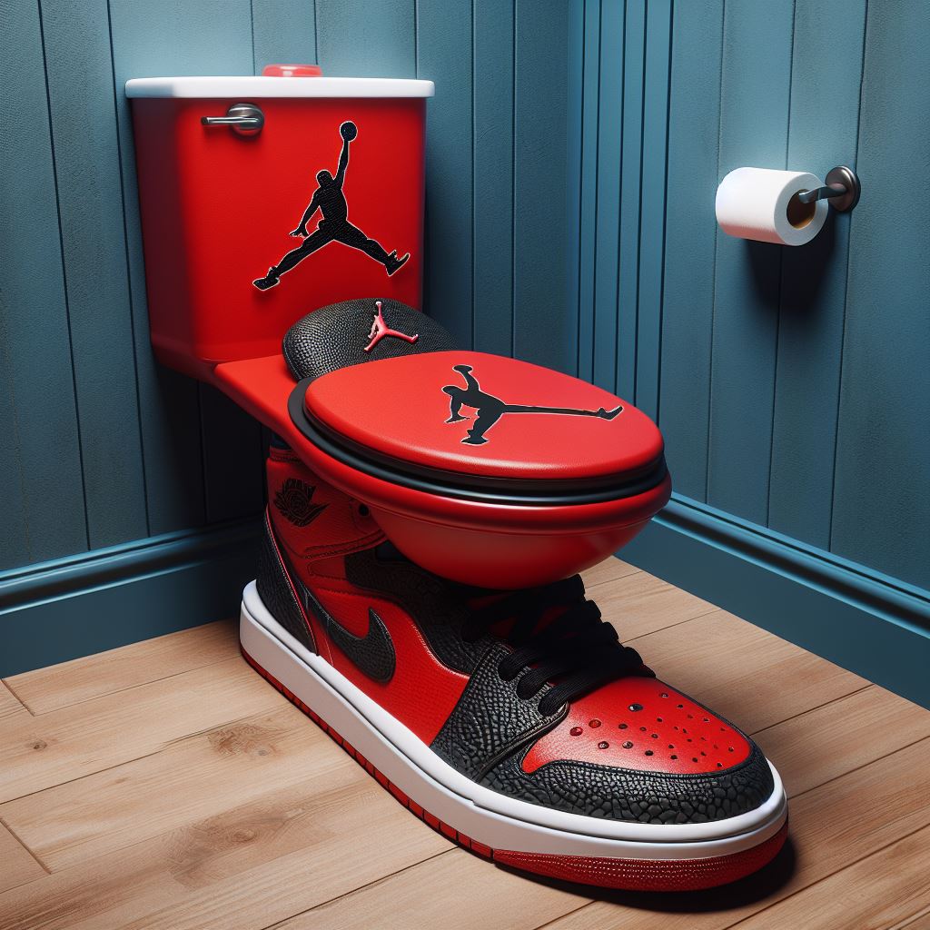 Information about the famous person Flush in Style: Air Jordan Shoe-Shaped Toilets for Sneaker Enthusiasts