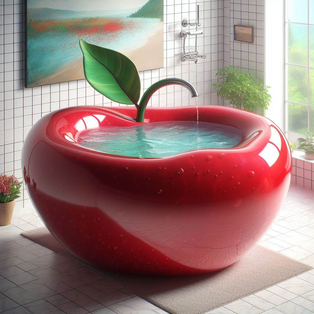 Information about the famous person Fruitful Relaxation: Fruit-Shaped Bathtub for a Refreshing Soak