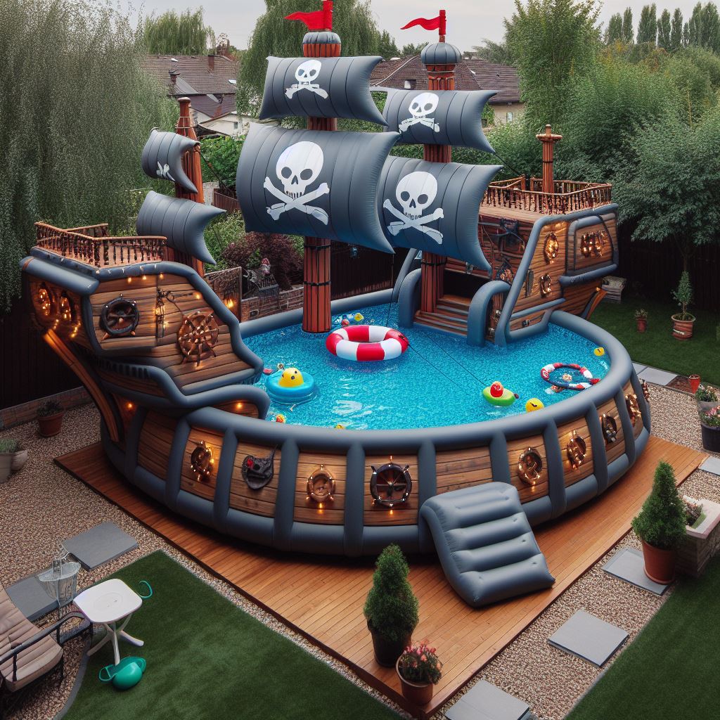 Information about the famous person Set Sail for Fun: Inflatable Pirate Ship Pool for Swashbuckling Adventures