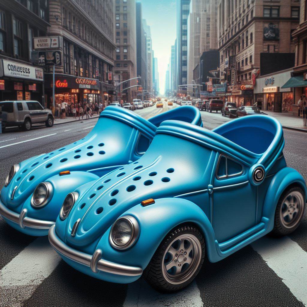 Information about the famous person Retro style: Volkswagen-shaped Crocs sandals bring classic and uniqueness to you