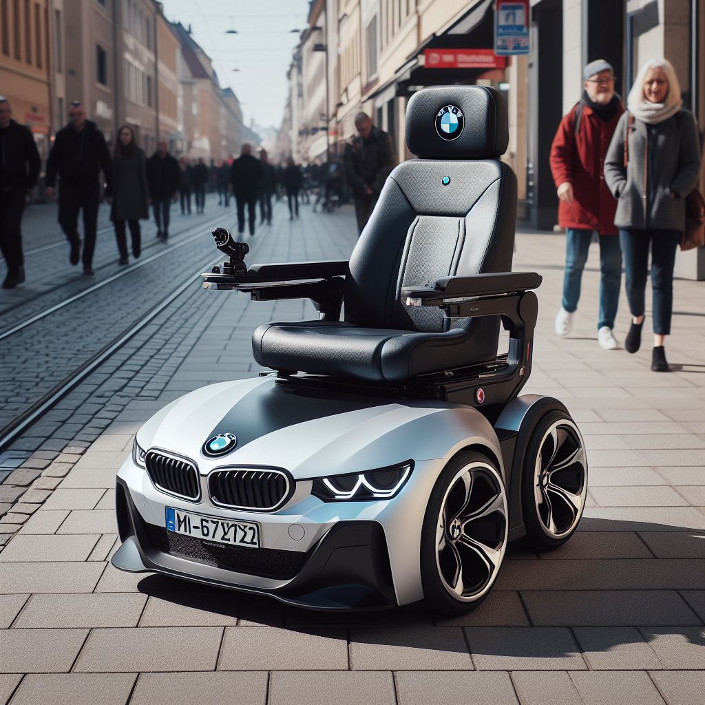 Information about the famous person Luxury Mobility: BMW-Inspired Electric Wheelchair for Sophisticated Comfort