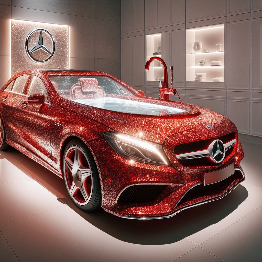 Information about the famous person Opulent Relaxation: Mercedes Crystal Bathtub for an Opulent Bathing Experience