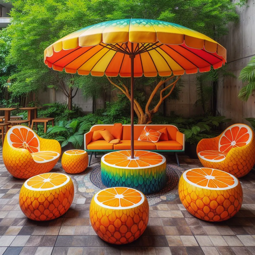 Information about the famous person Summer's Essence: Vibrant Garden Furniture for an Eye-Catching Feast