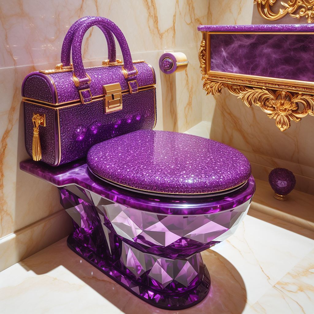 Information about the famous person Fun amenity: Pocket-shaped toilet for a stylish and unique bathroom