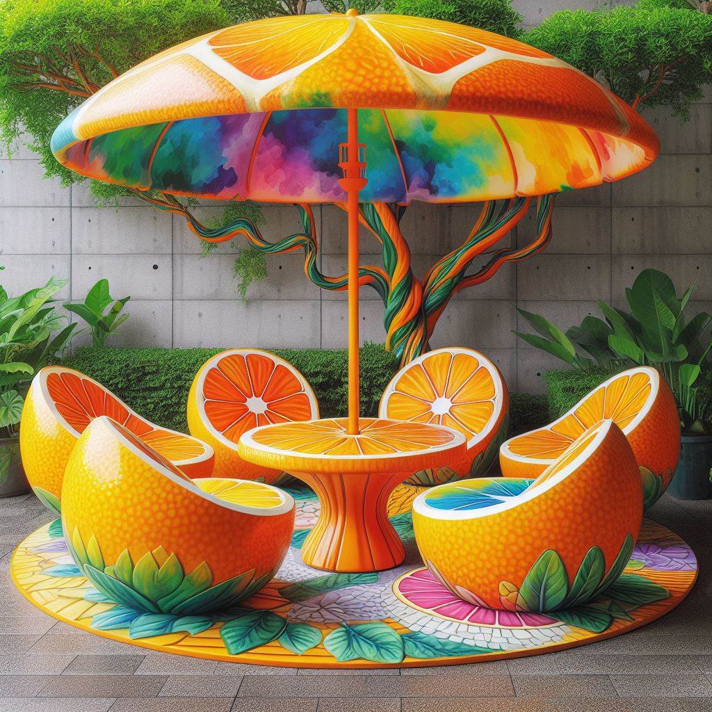Information about the famous person Summer's Essence: Vibrant Garden Furniture for an Eye-Catching Feast