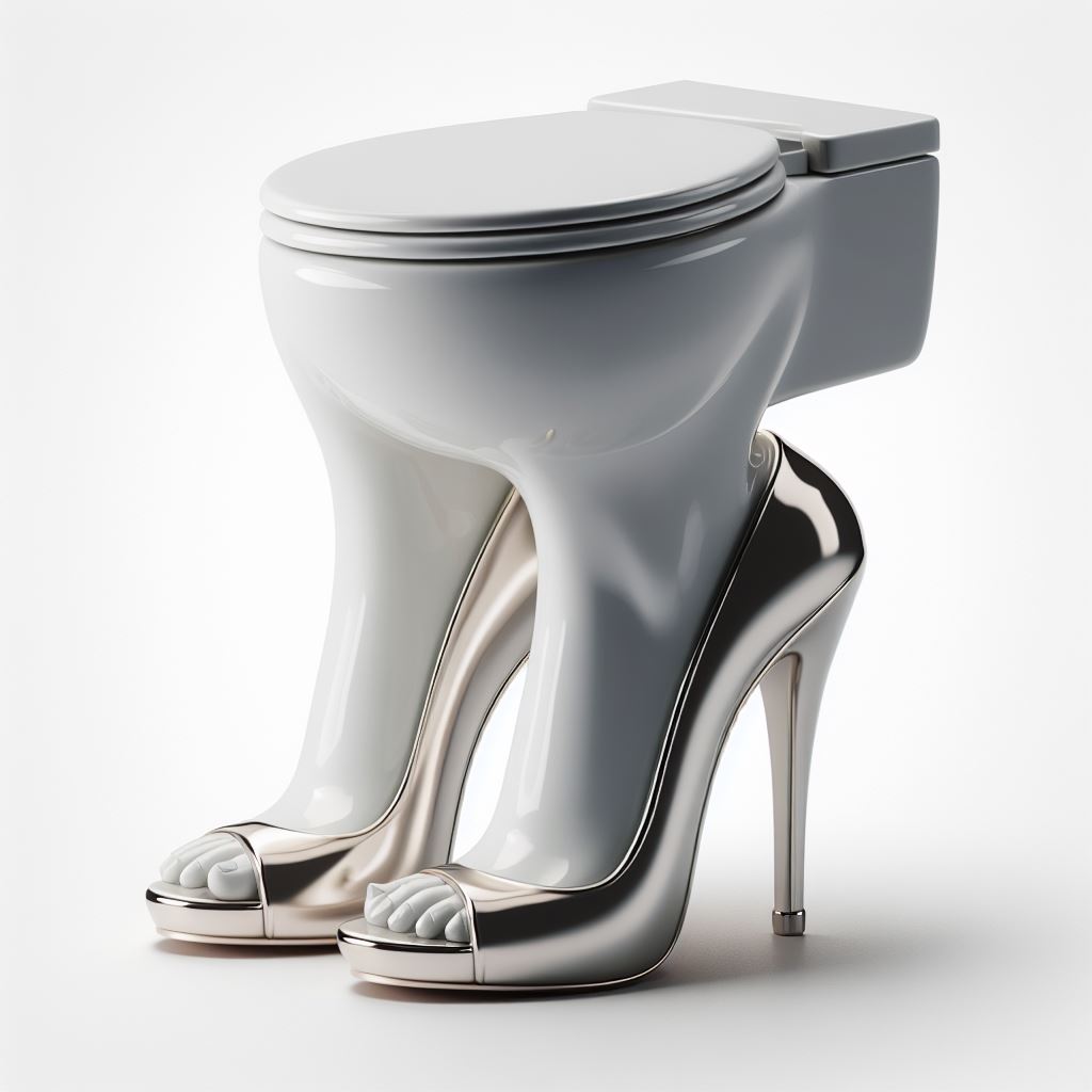 Information about the famous person Enhance your comfort: Toilets designed from feet wearing high heels