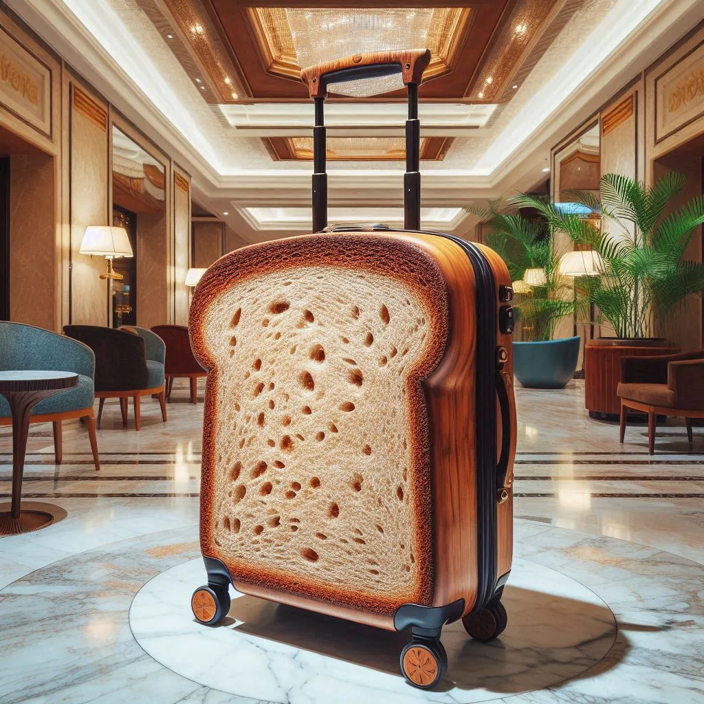 Information about the famous person Carry Your Cravings: The Bread Suitcase for Delicious Adventures
