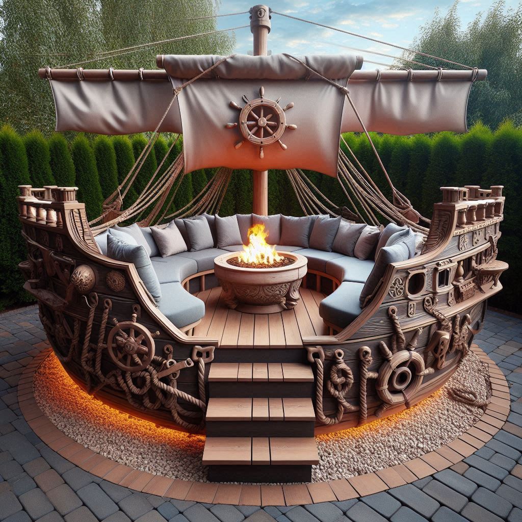 Information about the famous person Set Sail in Style: Enhance Your Patio with a Pirate Ship Outdoor Conversation Sofa