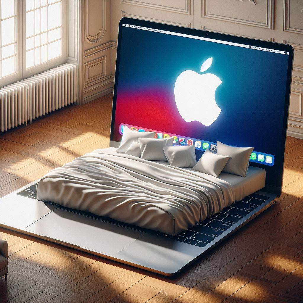 Information about the famous person Sleep in Style with a MacBook Shaped Bed: The Ultimate Bedroom Innovation