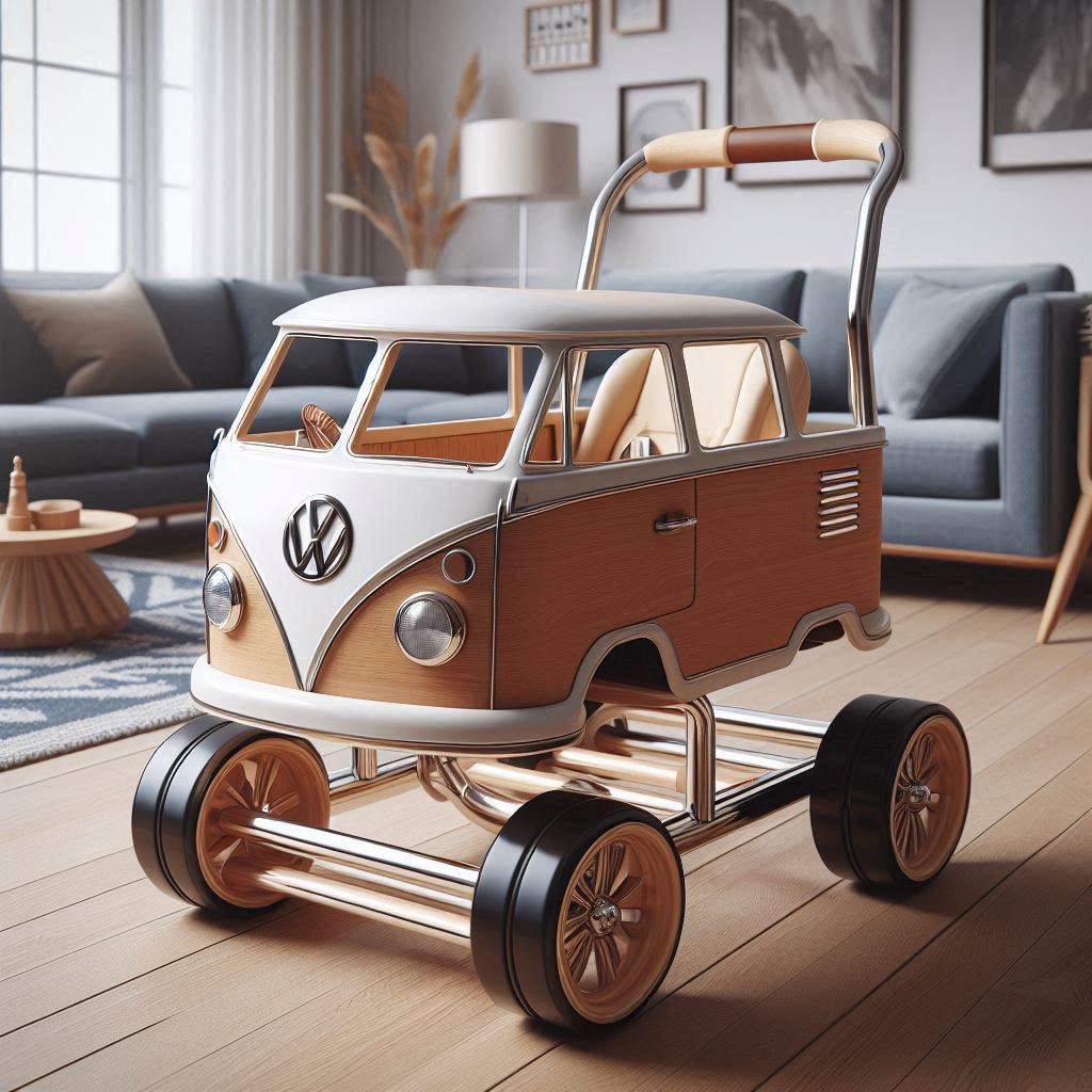 Information about the famous person Turn Heads with a Volkswagen Bus Shaped Baby Stroller: Fun and Function for Your Little One