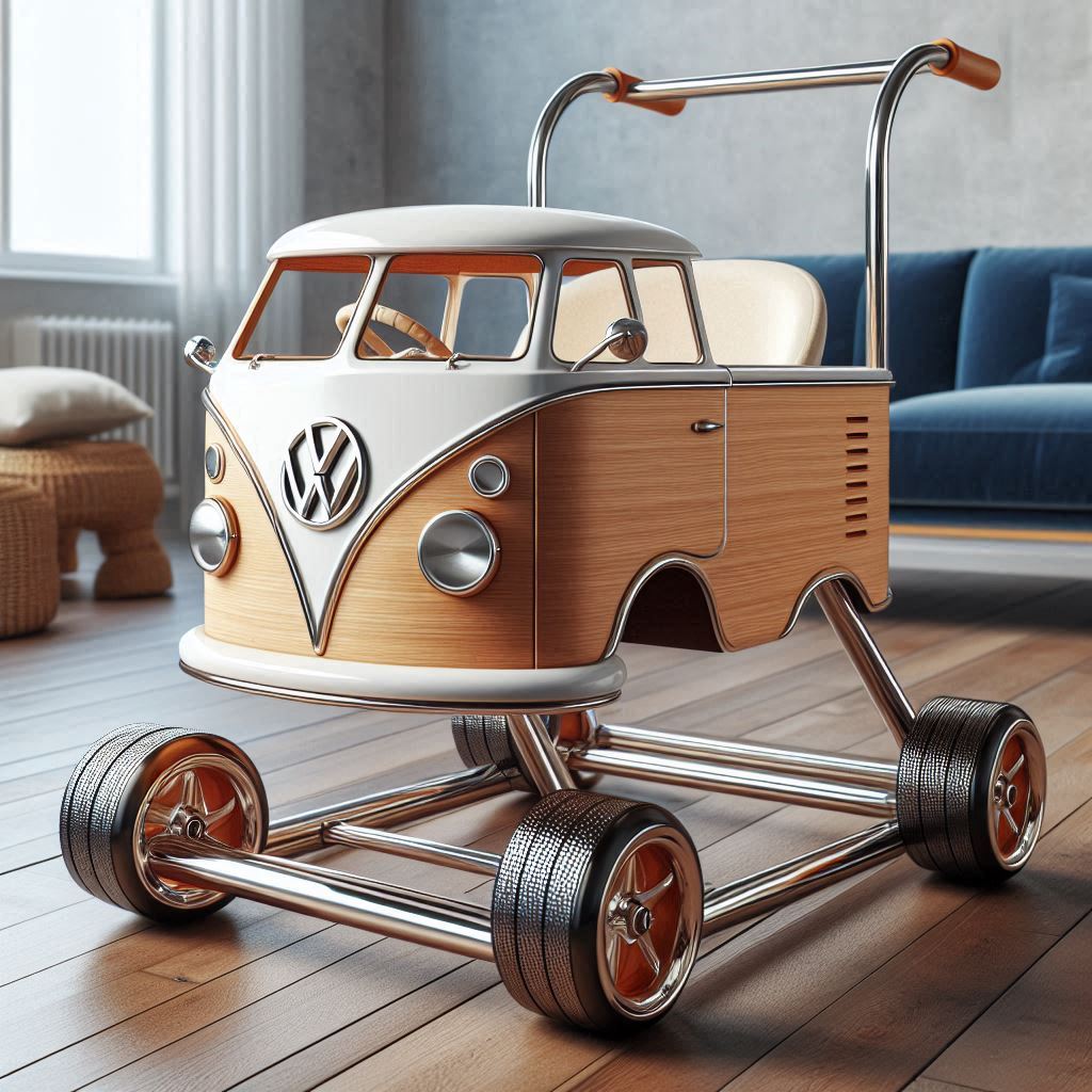 Information about the famous person Turn Heads with a Volkswagen Bus Shaped Baby Stroller: Fun and Function for Your Little One