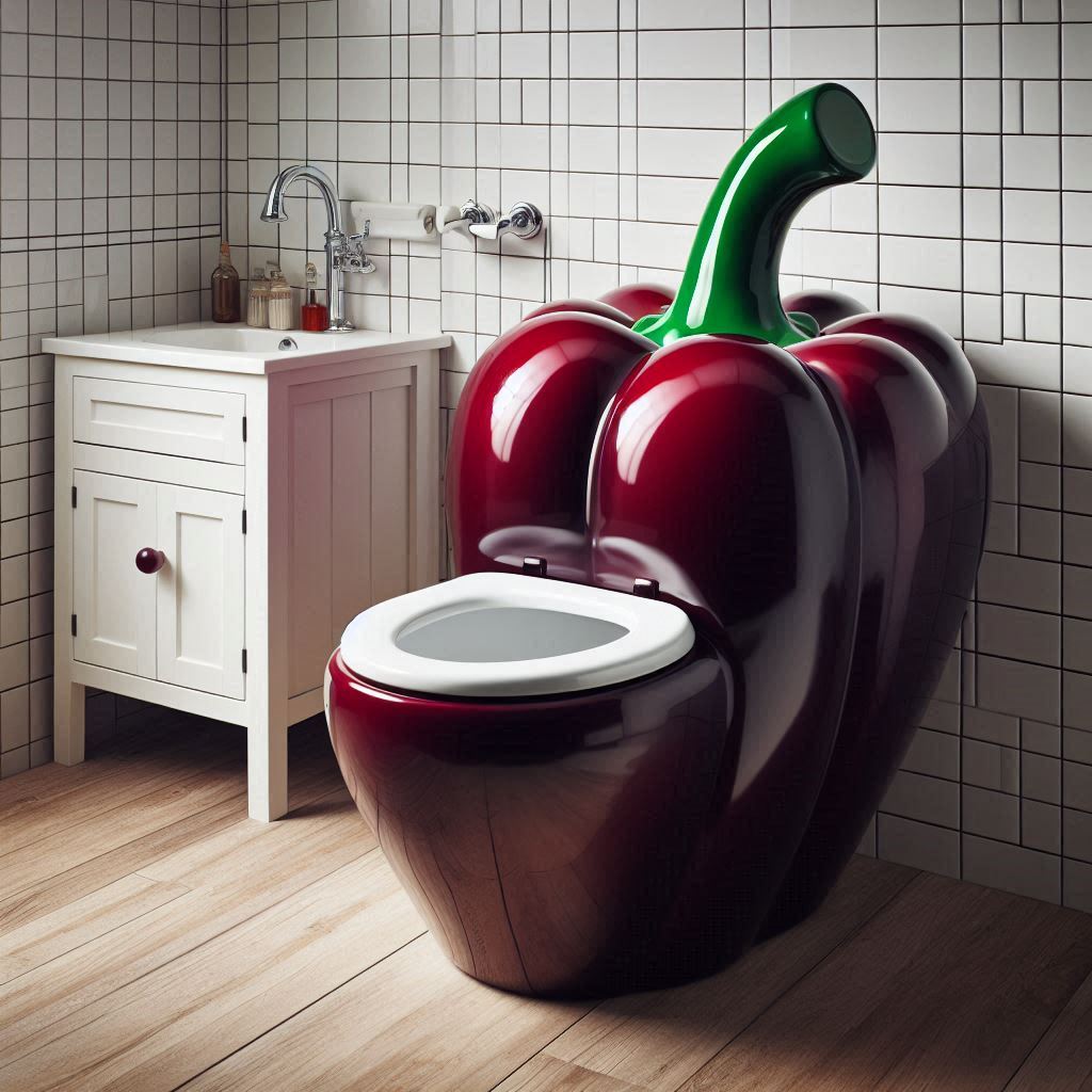 Information about the famous person Spice Up Your Bathroom with a Unique Chili Shaped Toilet: Bold Design and Functionality