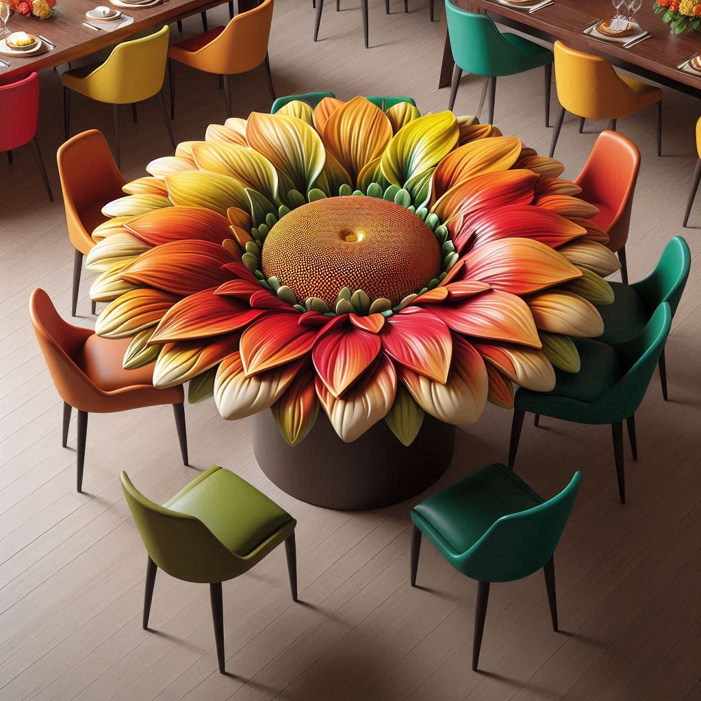 Information about the famous person Transform Your Space with a Dining Table Inspired by Flowers: A Blooming Centerpiece for Your Home