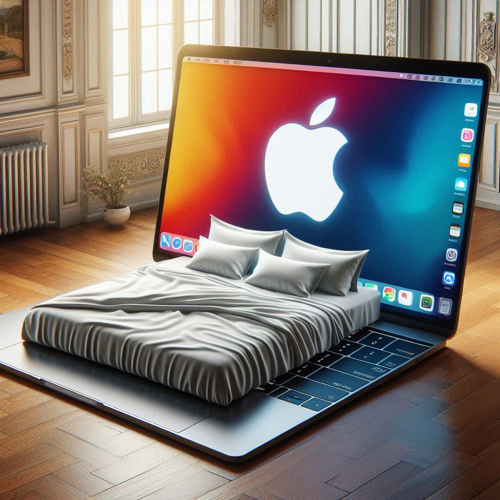 Information about the famous person Sleep in Style with a MacBook Shaped Bed: The Ultimate Bedroom Innovation