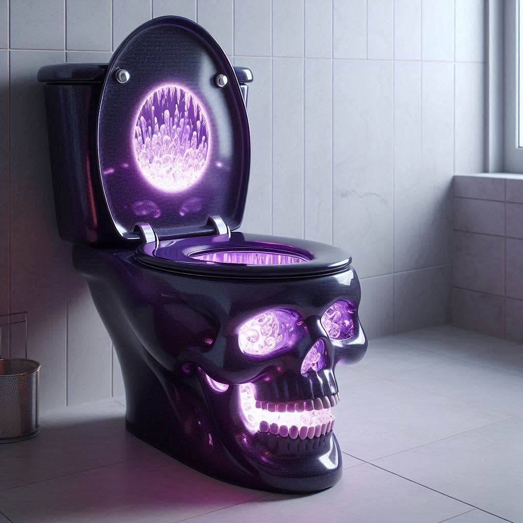 Information about the famous person Transform Your Bathroom with Skull Shaped Toilets: Edgy and Unique Design