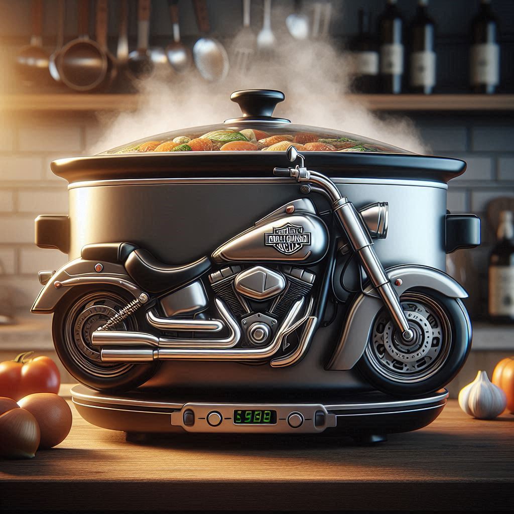 Information about the famous person Rev Up Your Kitchen with a Harley Davidson Shaped Slow Cooker: Style Meets Function