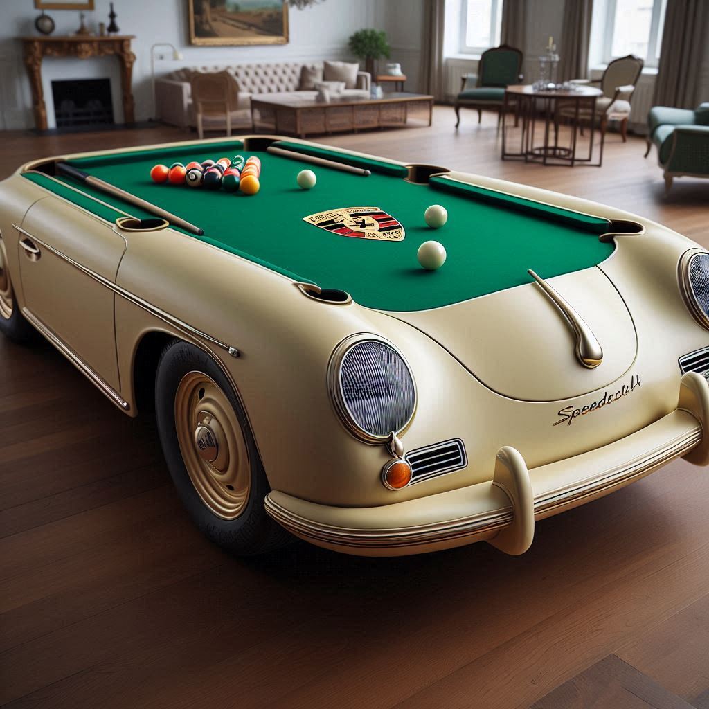 Information about the famous person Revamp Your Game Room with a Classic Car Shaped Billiard Table: Vintage Style Meets Modern Fun