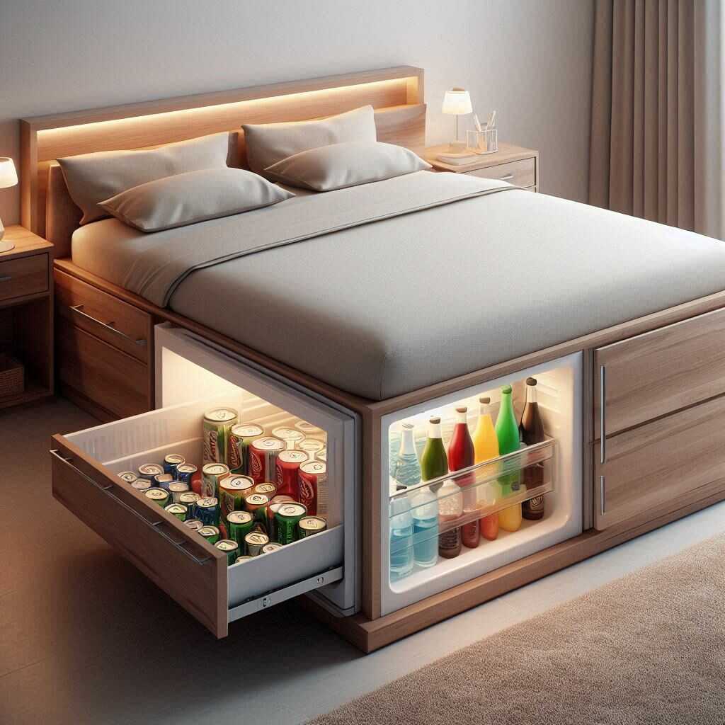 Information about the famous person Upgrade Your Bedroom with a Bed Featuring an Integrated Refrigerator: Ultimate Comfort and Convenience