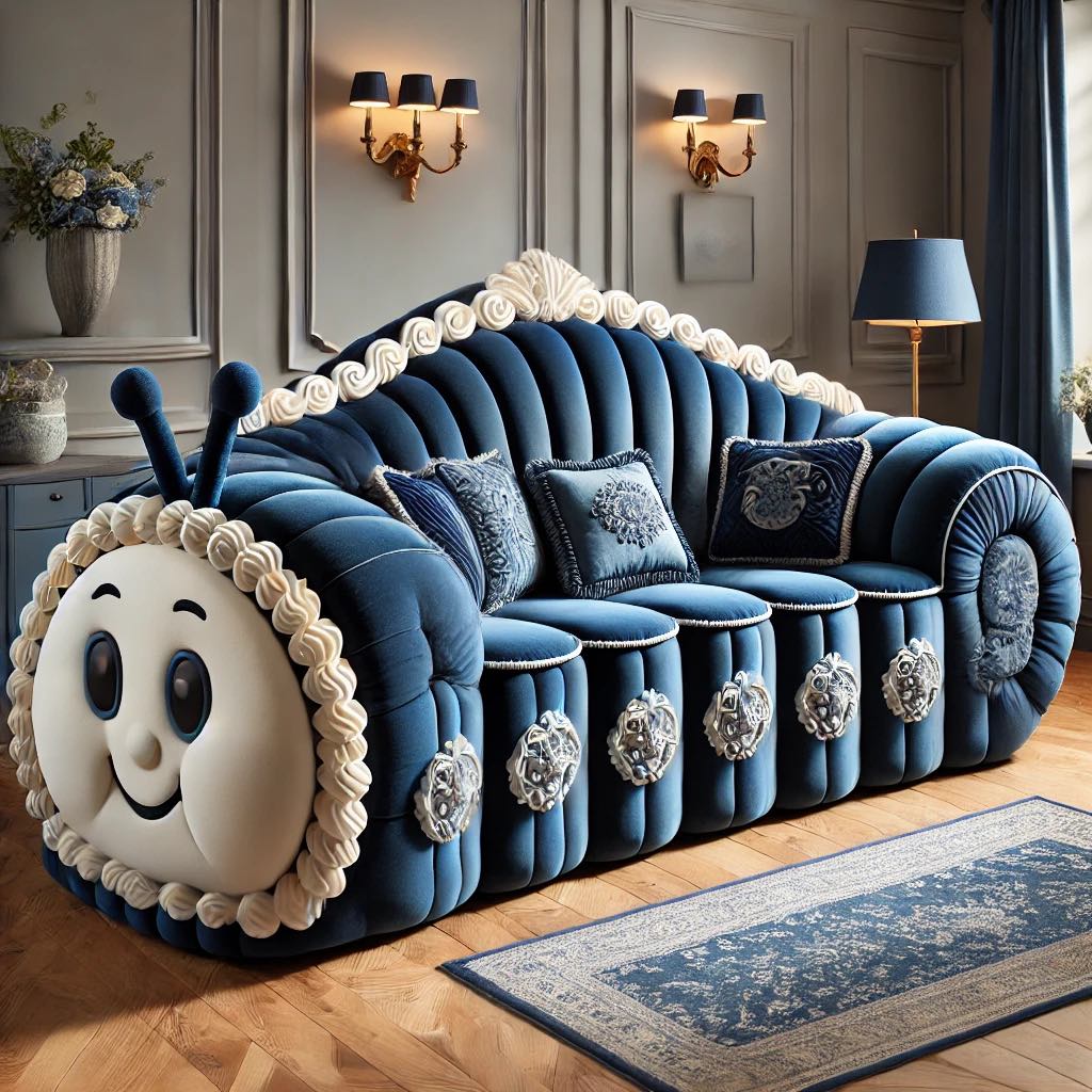 Information about the famous person Add Whimsy to Your Home with Caterpillar Shaped Sofa: Fun and Unique Seating