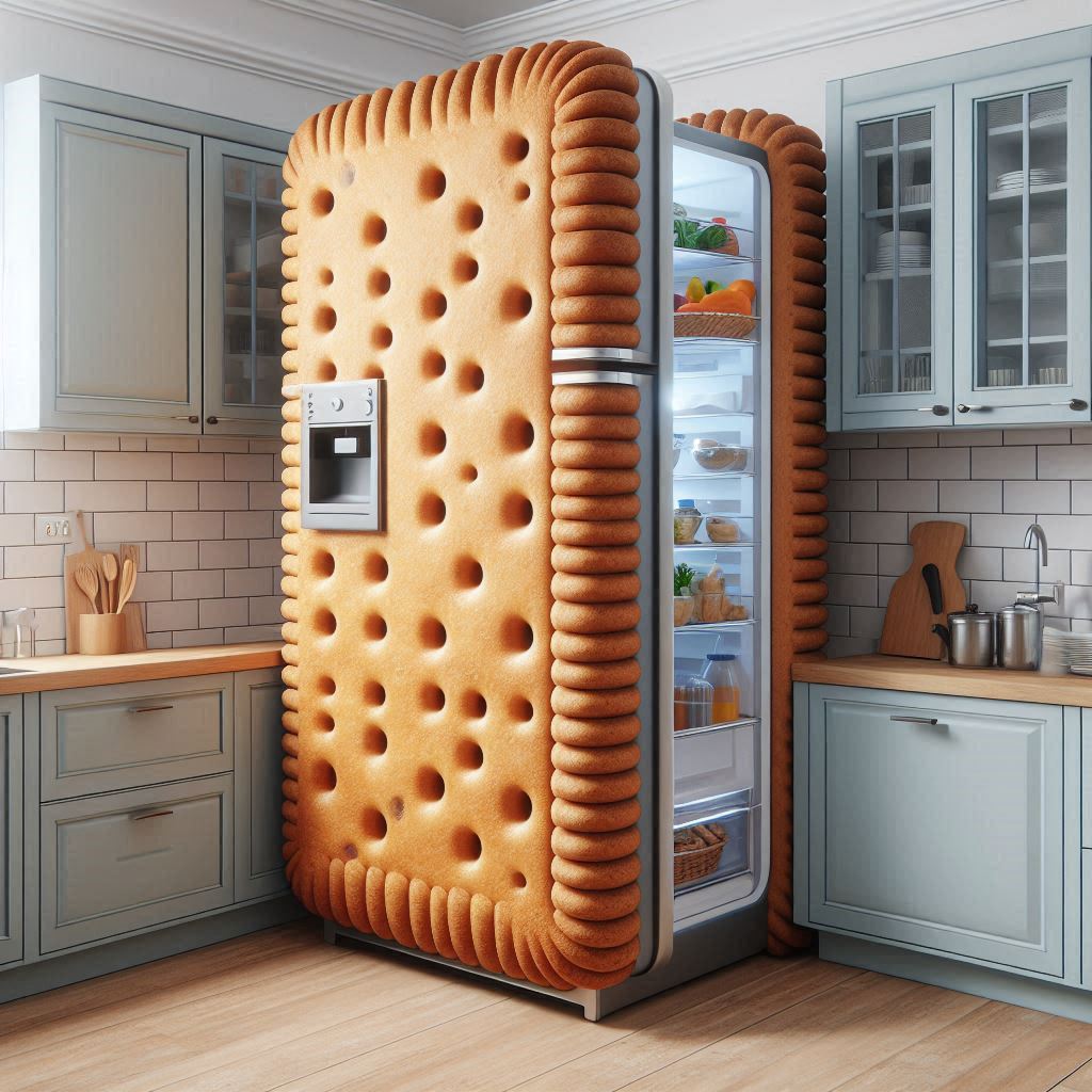 Information about the famous person Add a Sweet Touch to Your Kitchen with a Cookie Shaped Refrigerator