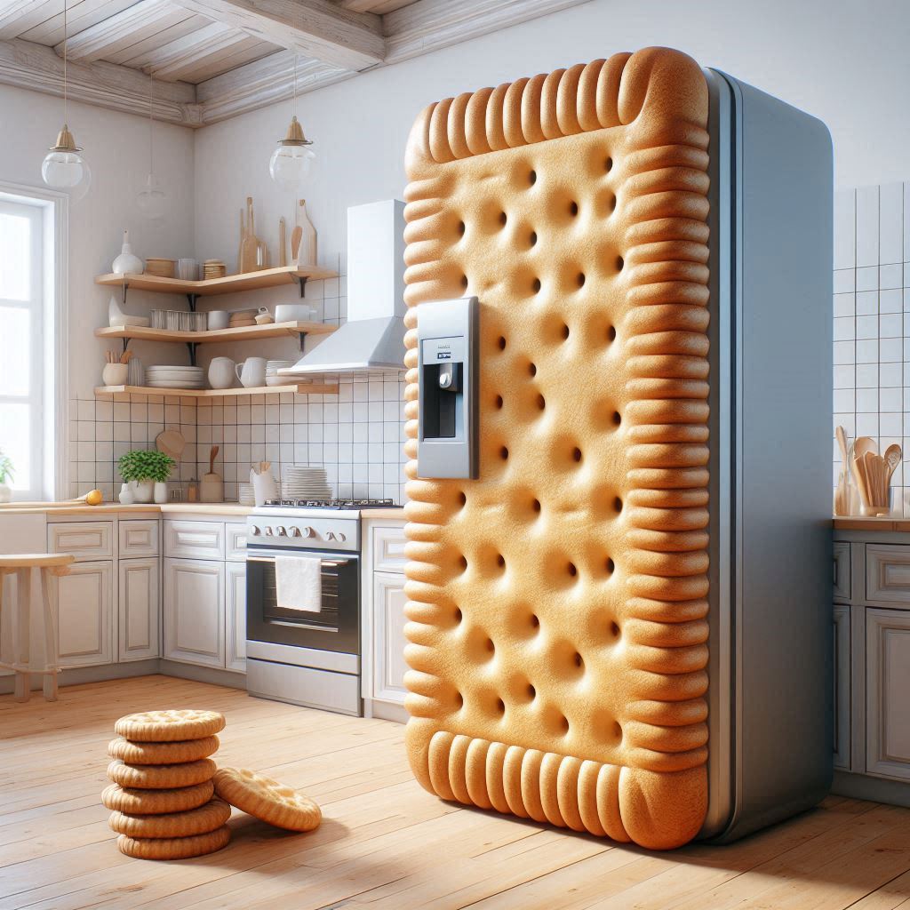 Information about the famous person Add a Sweet Touch to Your Kitchen with a Cookie Shaped Refrigerator
