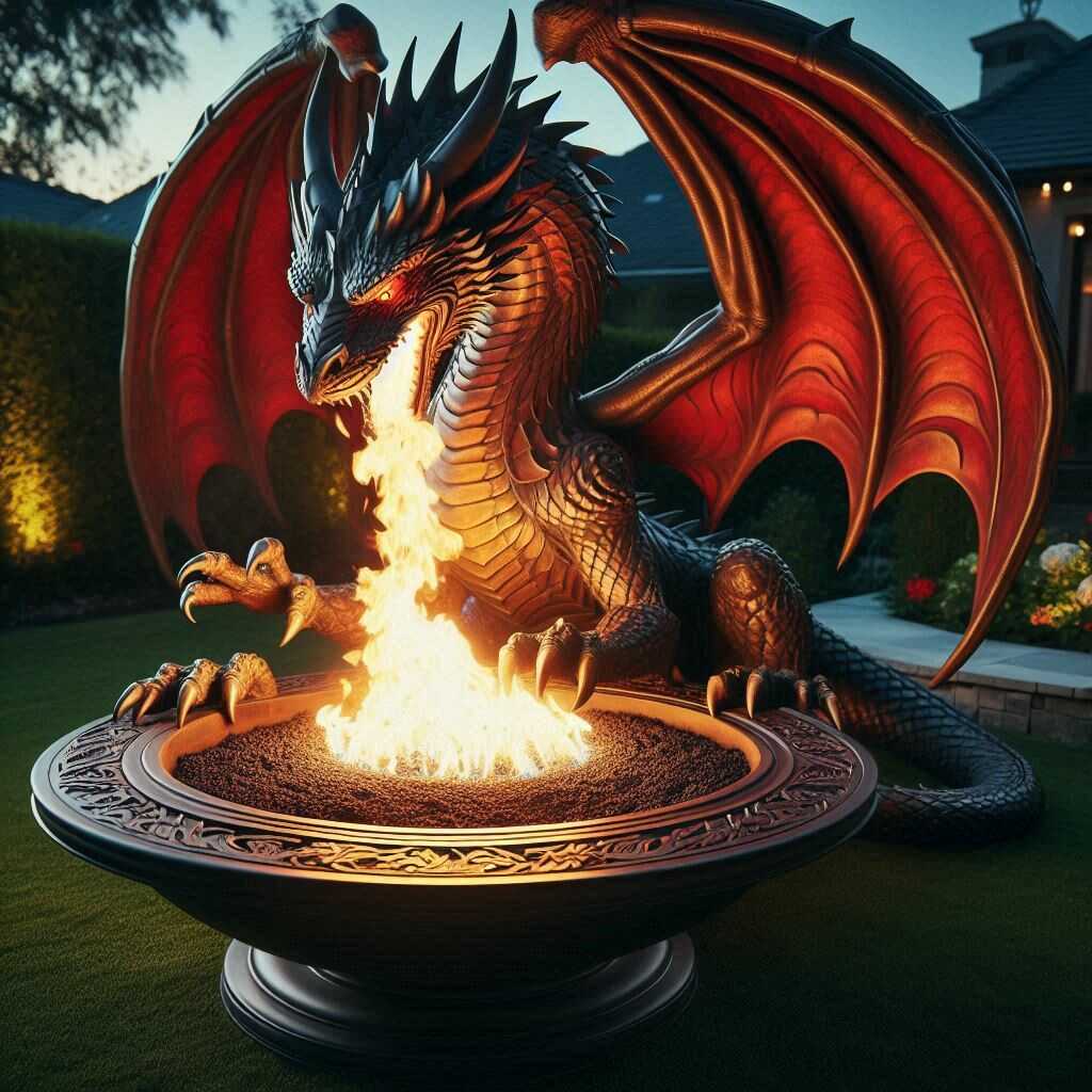 Information about the famous person Transform Your Outdoor Space with a Dragon Fire Pit: Majestic and Unique Heating