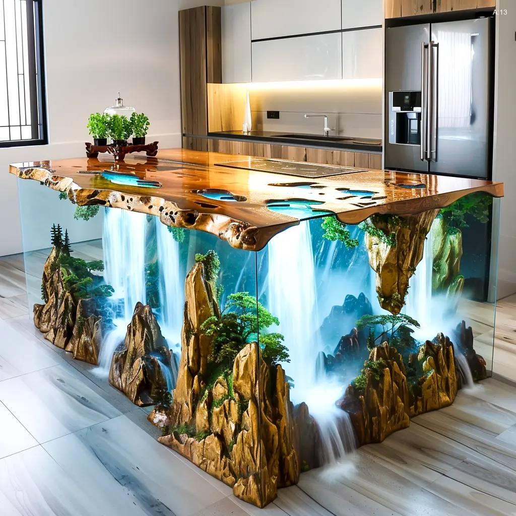 Information about the famous person Enhance Your Home with Epoxy Wood Waterfall Tables: Stunning and Unique Design