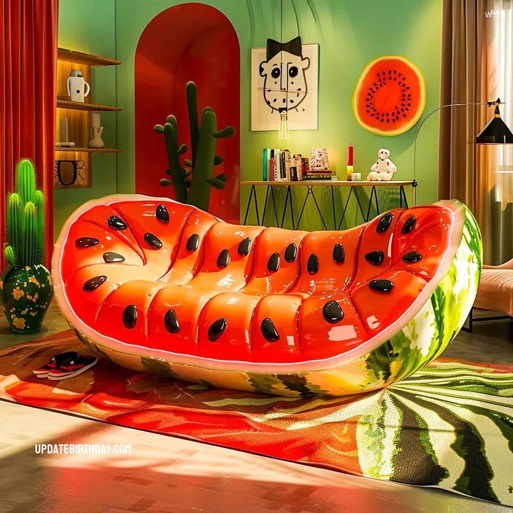 Information about the famous person Brighten Your Living Room with Fruit Inspired Couches: A Fresh and Fun Design Twist