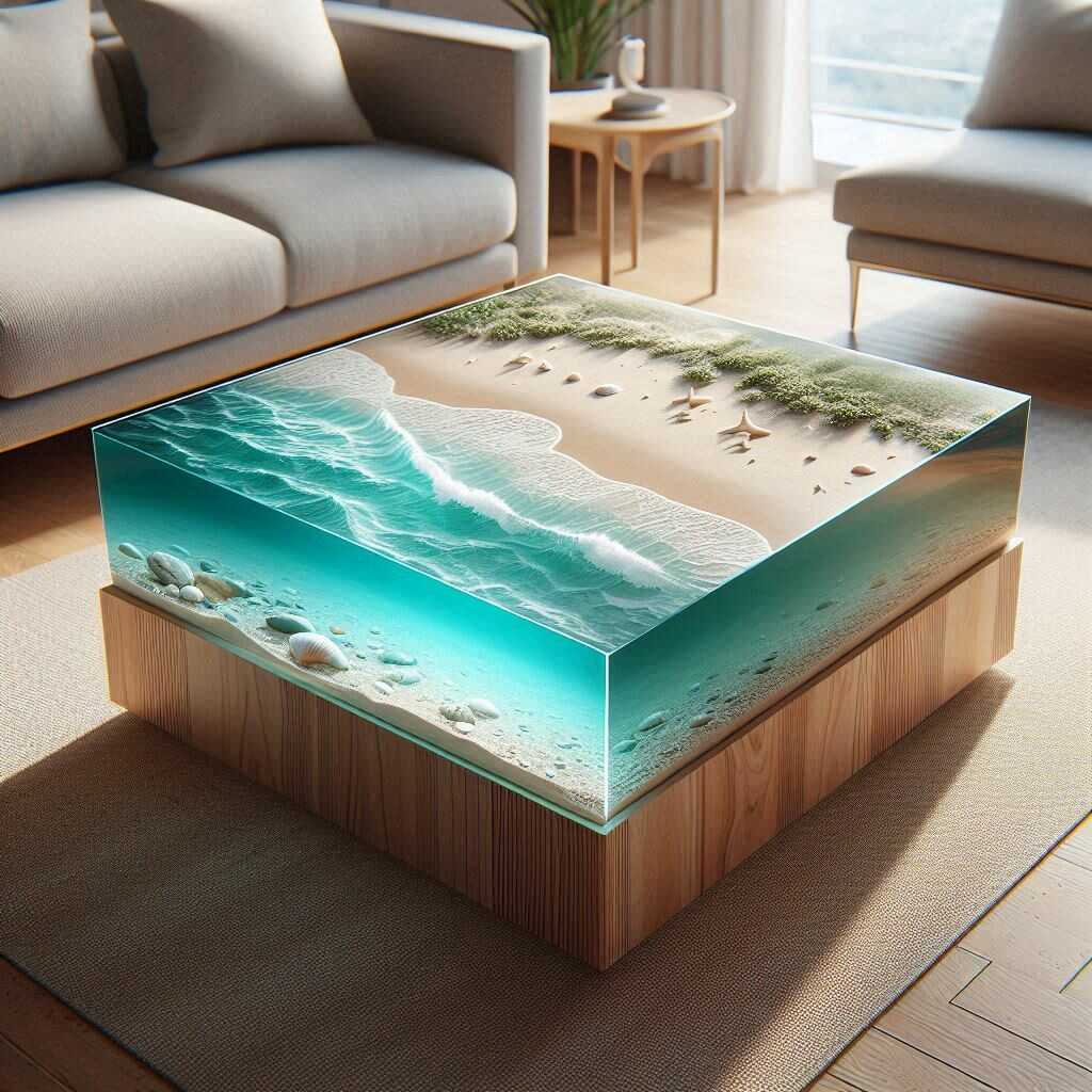 Information about the famous person Elevate Your Décor with Epoxy Scene Coffee Tables: Stunning Artistry Meets Function